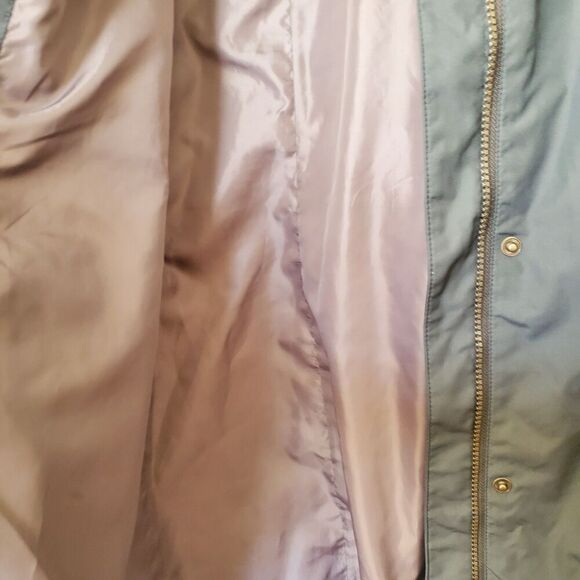 Eddie Bauer Weatheredge Waterproof Full Zip Jacket Only Green Women’s Size M - Picture 7 of 16